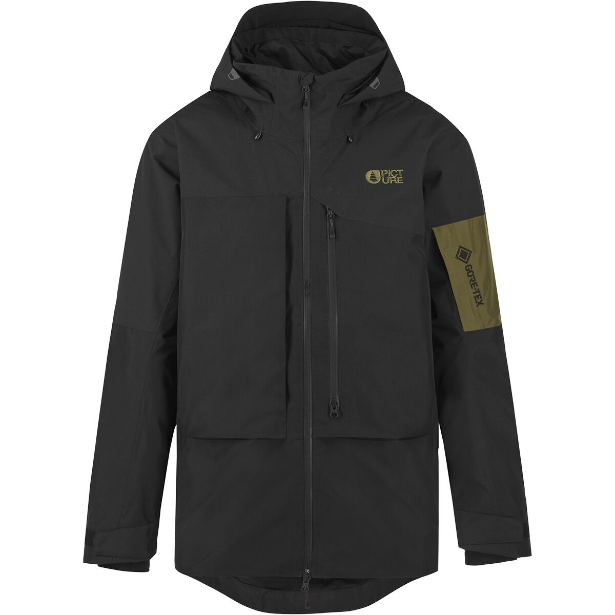 Picture Organic Picture Organic Men's Lassen GORE-TEX 2L Jacket in Tobacco - Size: Small - $299.97 at Steep and Cheap
