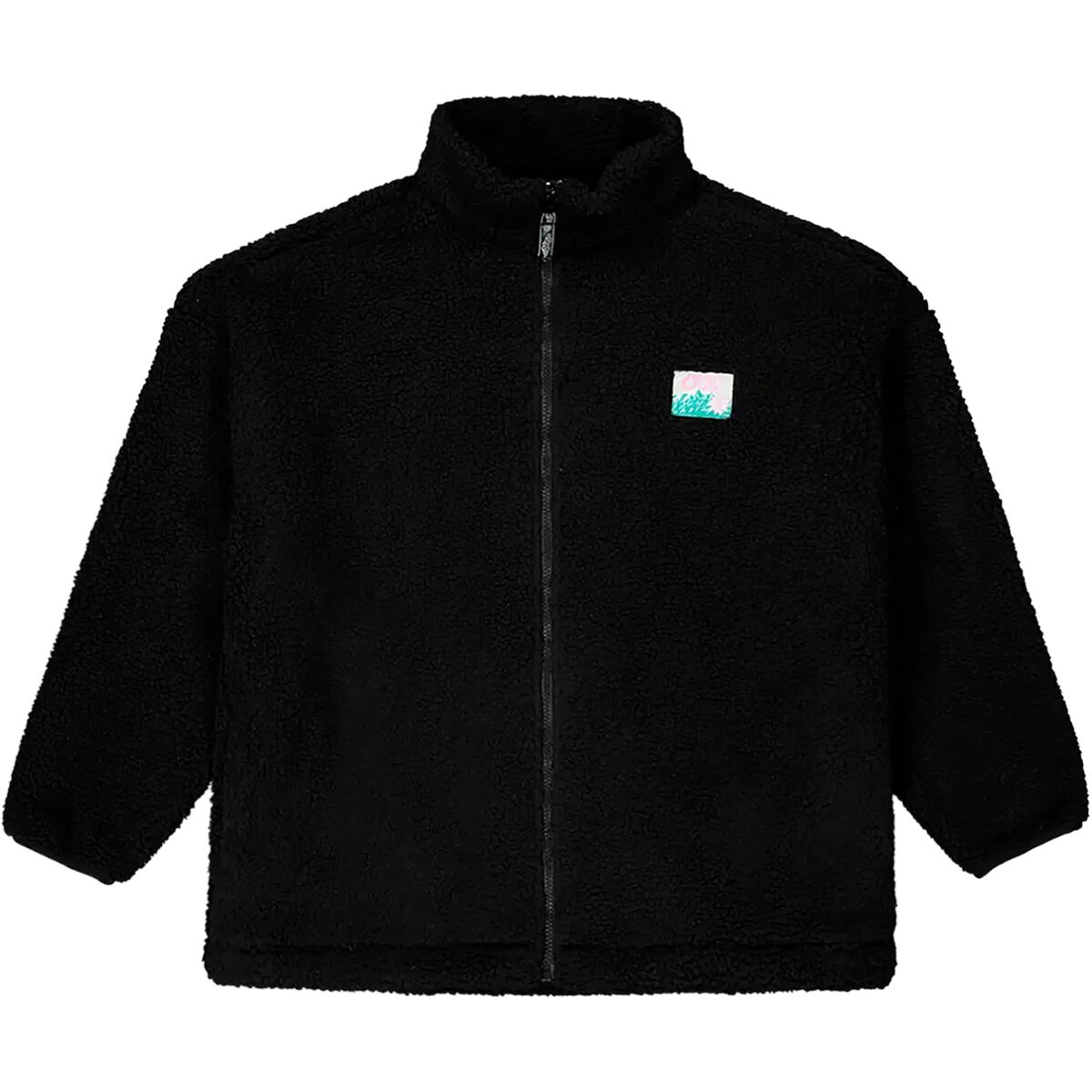 Picture Organic Picture Organic Women's Nyss Embro Zip Fleece Jacket in Black - Size: XS - $101.97 at Steep and Cheap