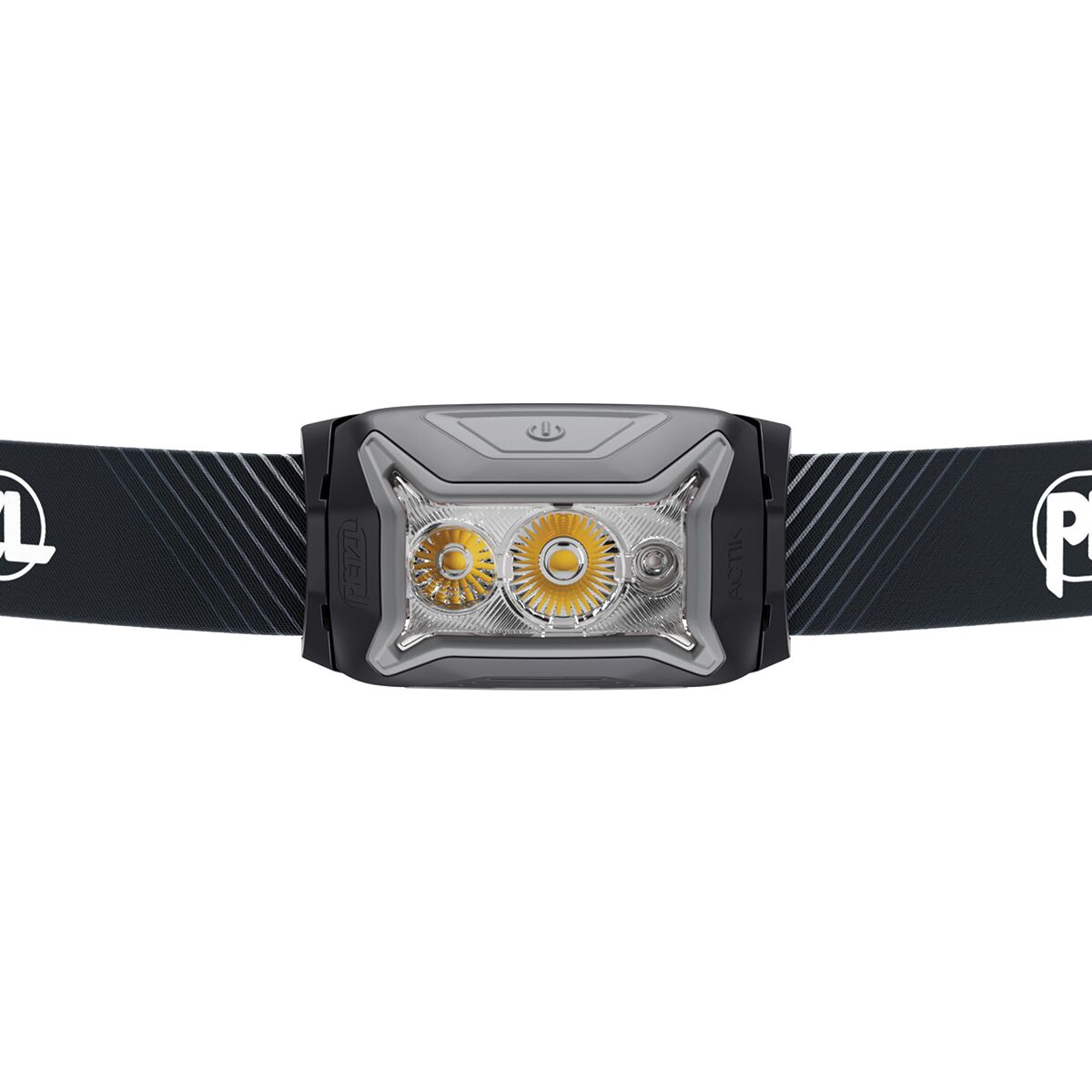 Petzl Actik Core 600 Lumen Headlamp in Gray