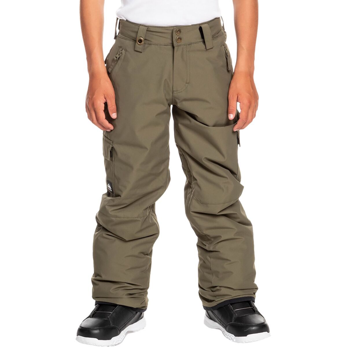 Quiksilver Boy's Porter Pant in True Black - Size: S(10)