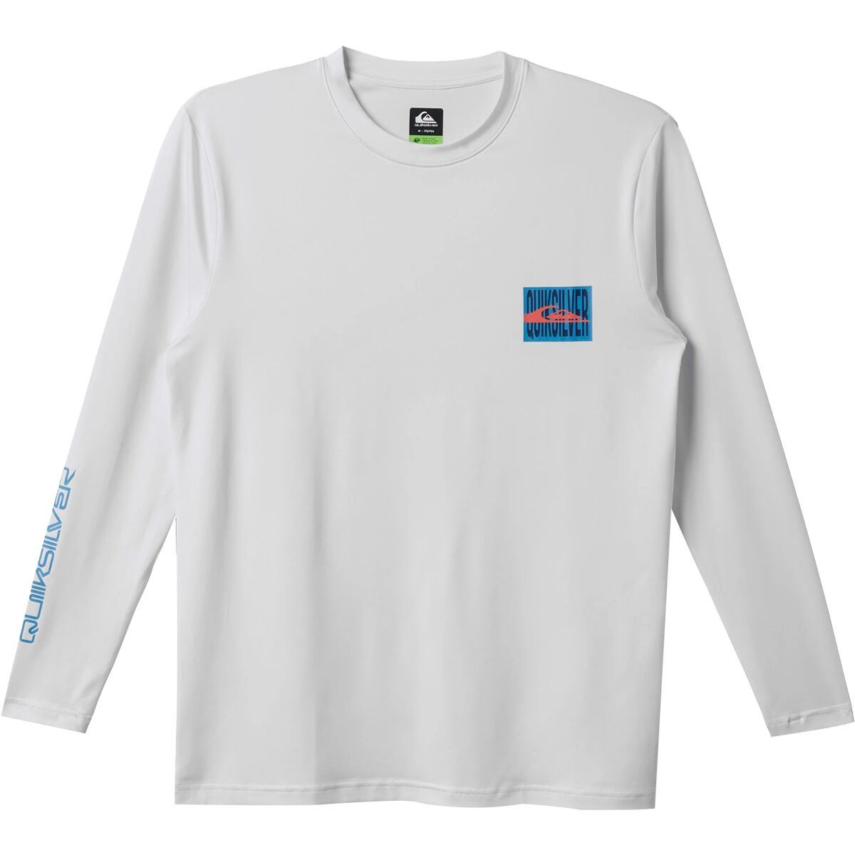 Quiksilver Men's Everyday Surf Long-Sleeve T-Shirt in Bright White - Size: XL