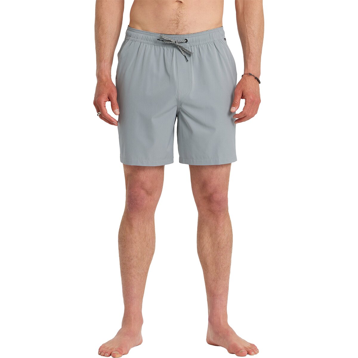 Quiksilver Men's Taxer Amphibian 18 Short in Smokedgray - Size: Small