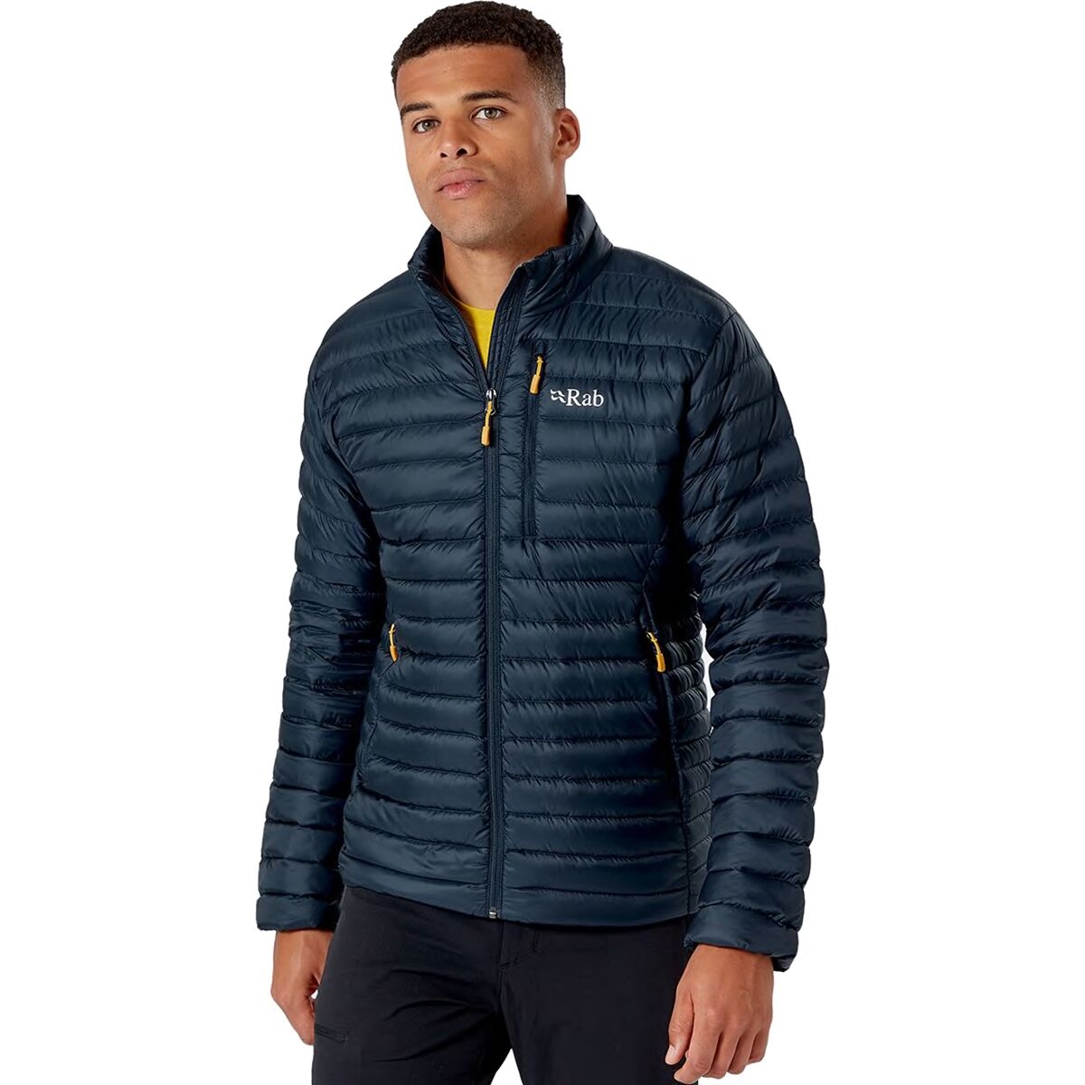 Rab Rab Men's Microlight Down Jacket in Beluga - Size: Small - $156.00 at Steep and Cheap