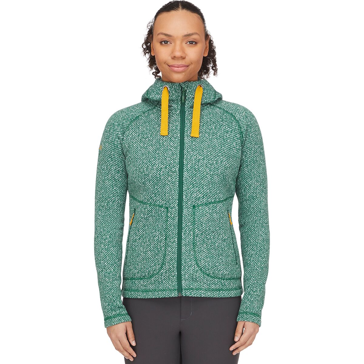 Rab Women's Amy Hoodie in Green Slate - Size: XS