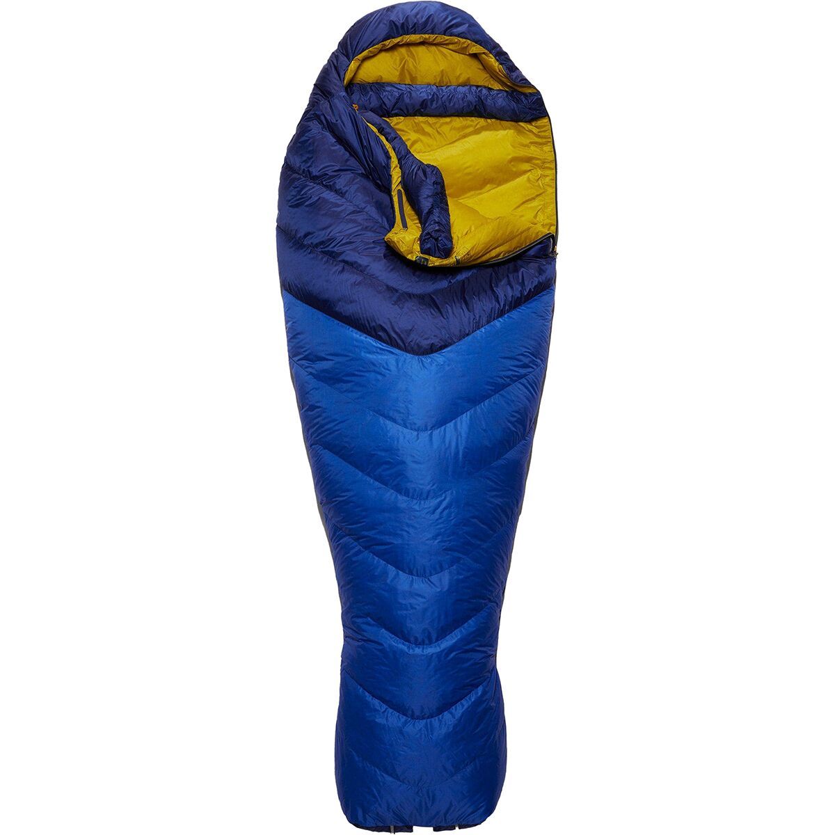 Rab Neutrino 400 Sleeping Bag: 20F Down in Nightfall Blue - Size: Long/Left Zip