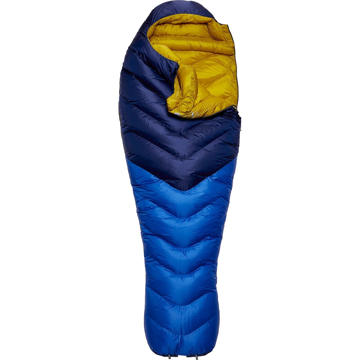 Rab Neutrino 600 Sleeping Bag: 10F Down in Nightfall Blue - Size: Regular/Left Zip