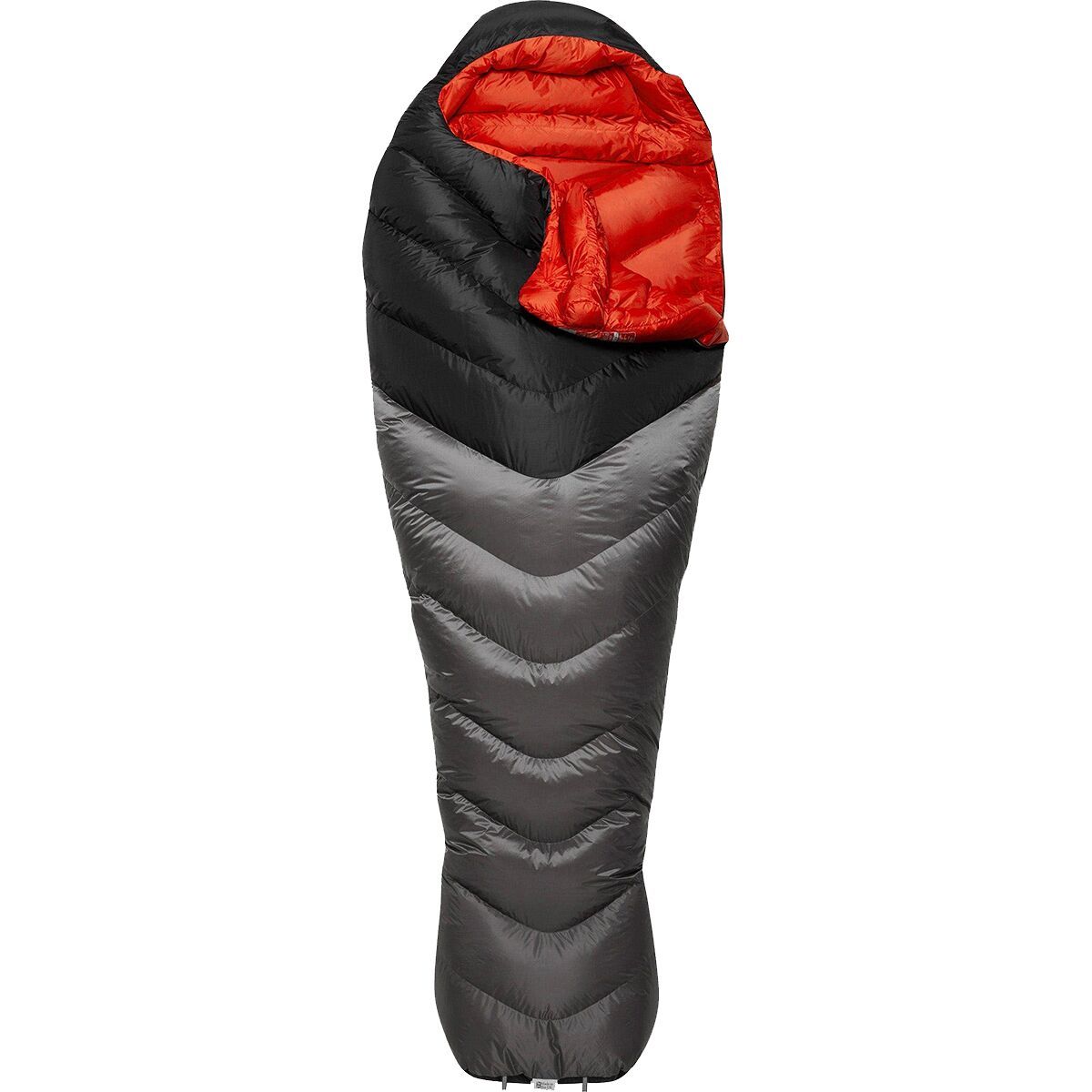 Rab Neutrino Pro 500 Sleeping Bag: 15F Down in Granite - Size: Long/Left Zip