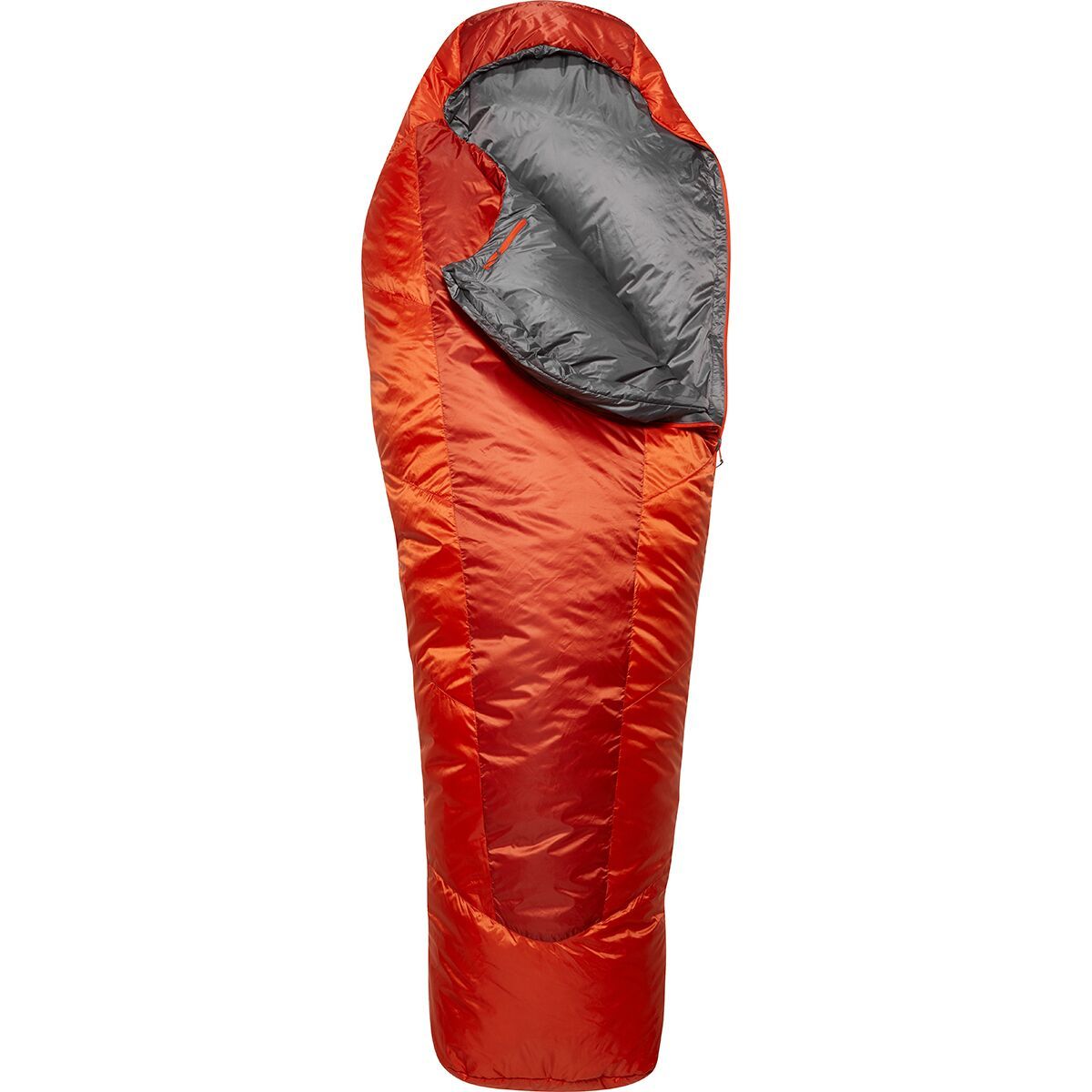 Rab Solar Eco 1 Sleeping Bag: 35F Synthetic in Red Clay - Size: Regular/Right Zip