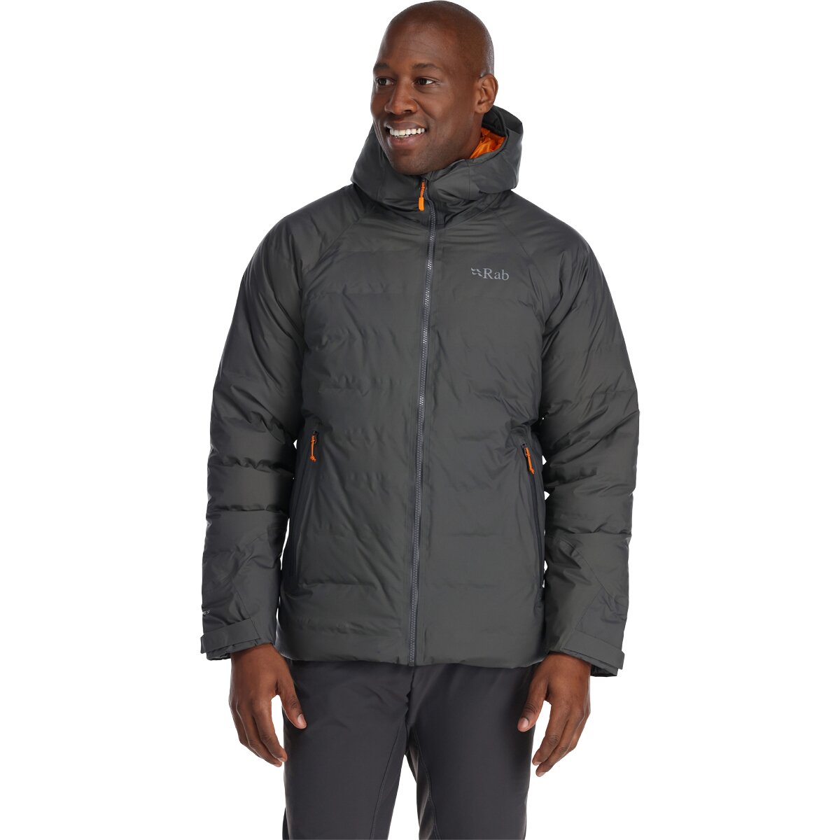 Rab Men's Valiance Jacket in Graphene - Size: Medium