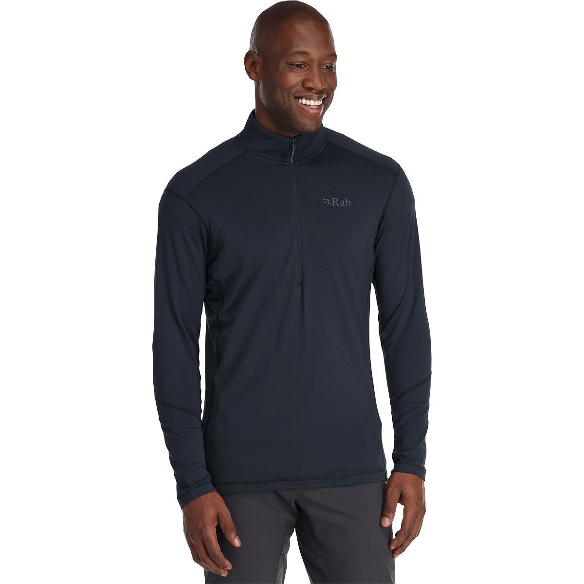 Rab Rab Men's Conduit Pull-On Top in Beluga - Size: XL - $55.25 at Steep and Cheap