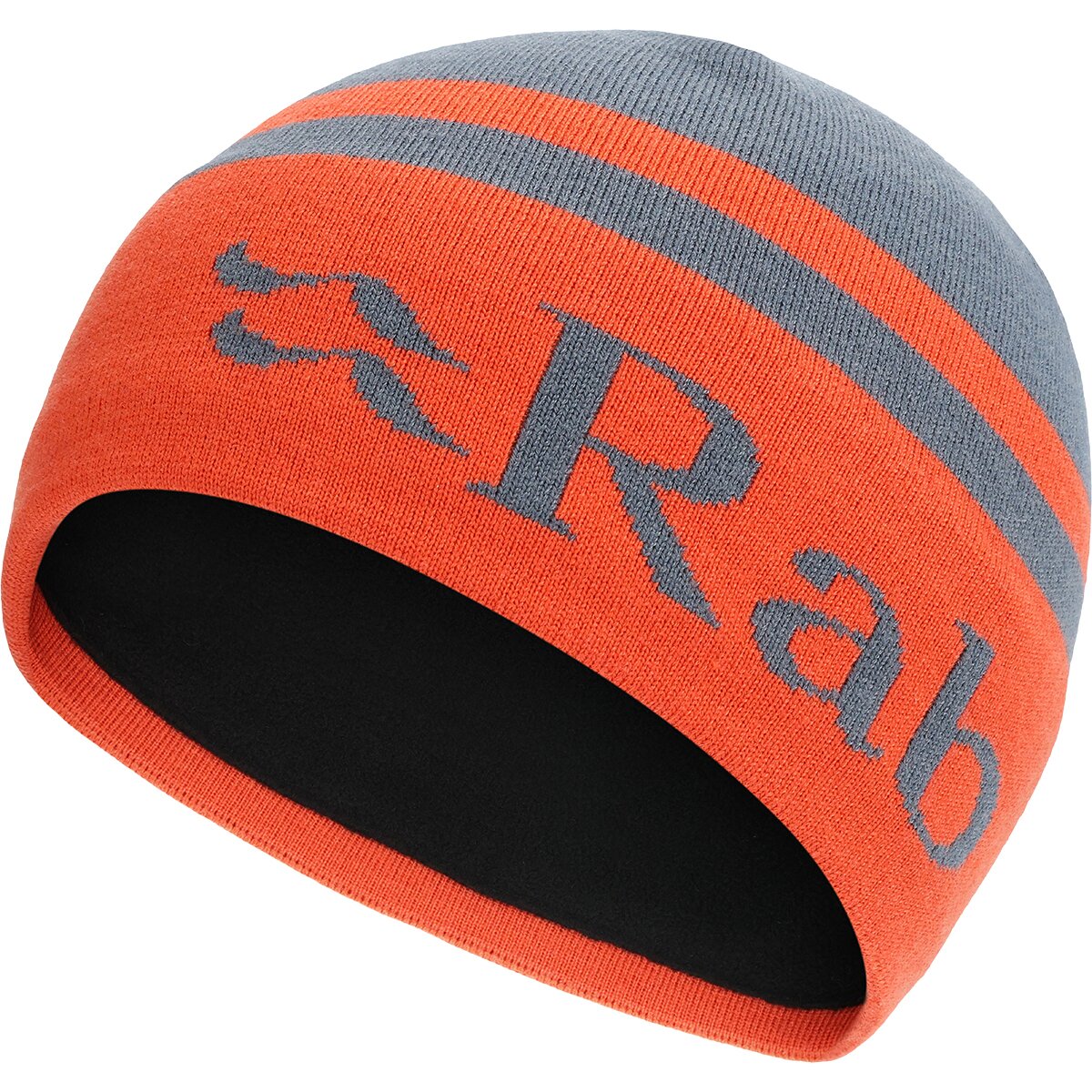 Rab Rab Logo Band Beanie in Orion Blue / Red Grapefruit - $16.25 at Steep and Cheap