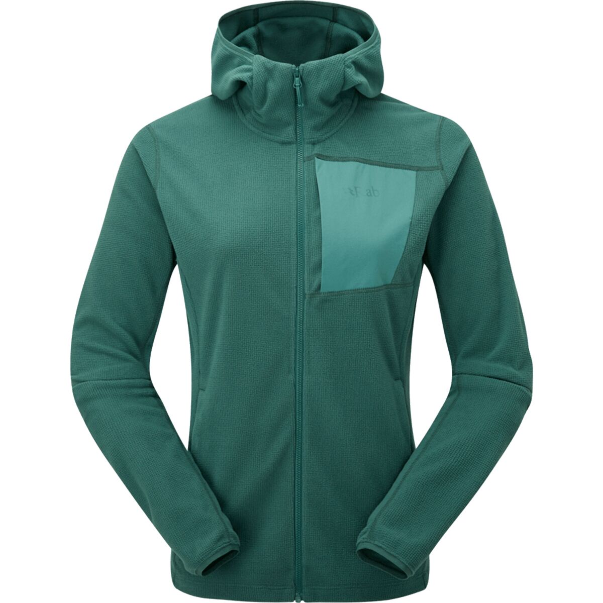 Rab Rab Women's Tecton Hoodie in Green Slate - Size: XL - $78.00 at Steep and Cheap