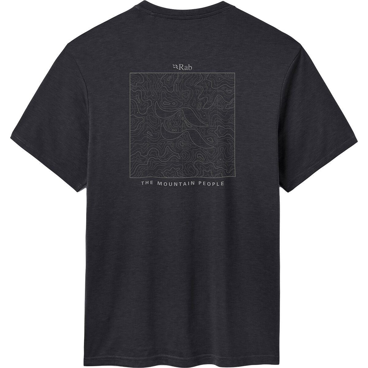 Rab Men's Crimp Elevation T-Shirt in Beluga2 - Size: Medium