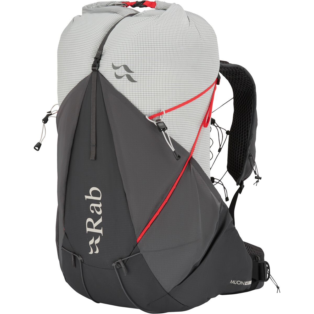 Rab Men's Muon 40L Backpack in Pewter / Graphene - Size: Medium