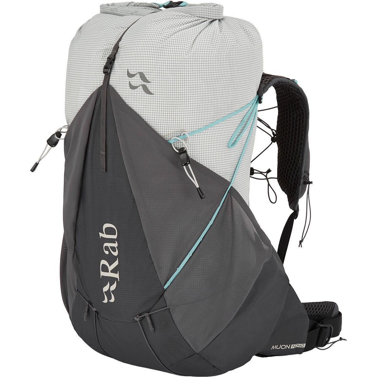 Rab Women's Muon ND 40L Backpack in Pewter / Graphene - Size: Small