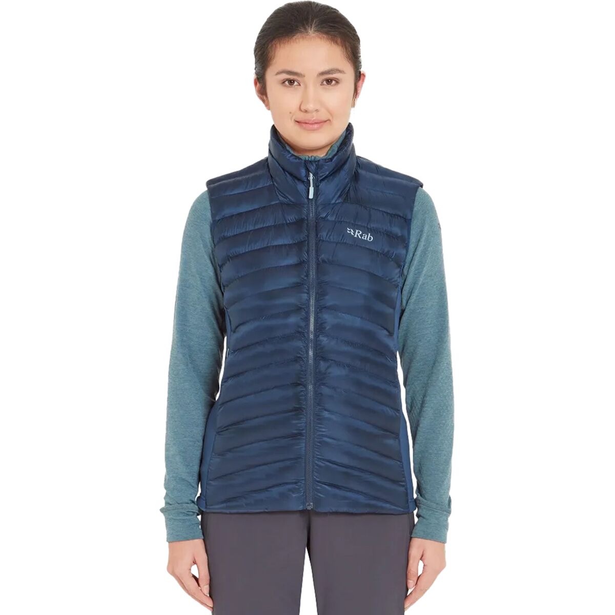 Rab Women's Cirrus Flex Insulated Vest in Tempest Blue - Size: XS