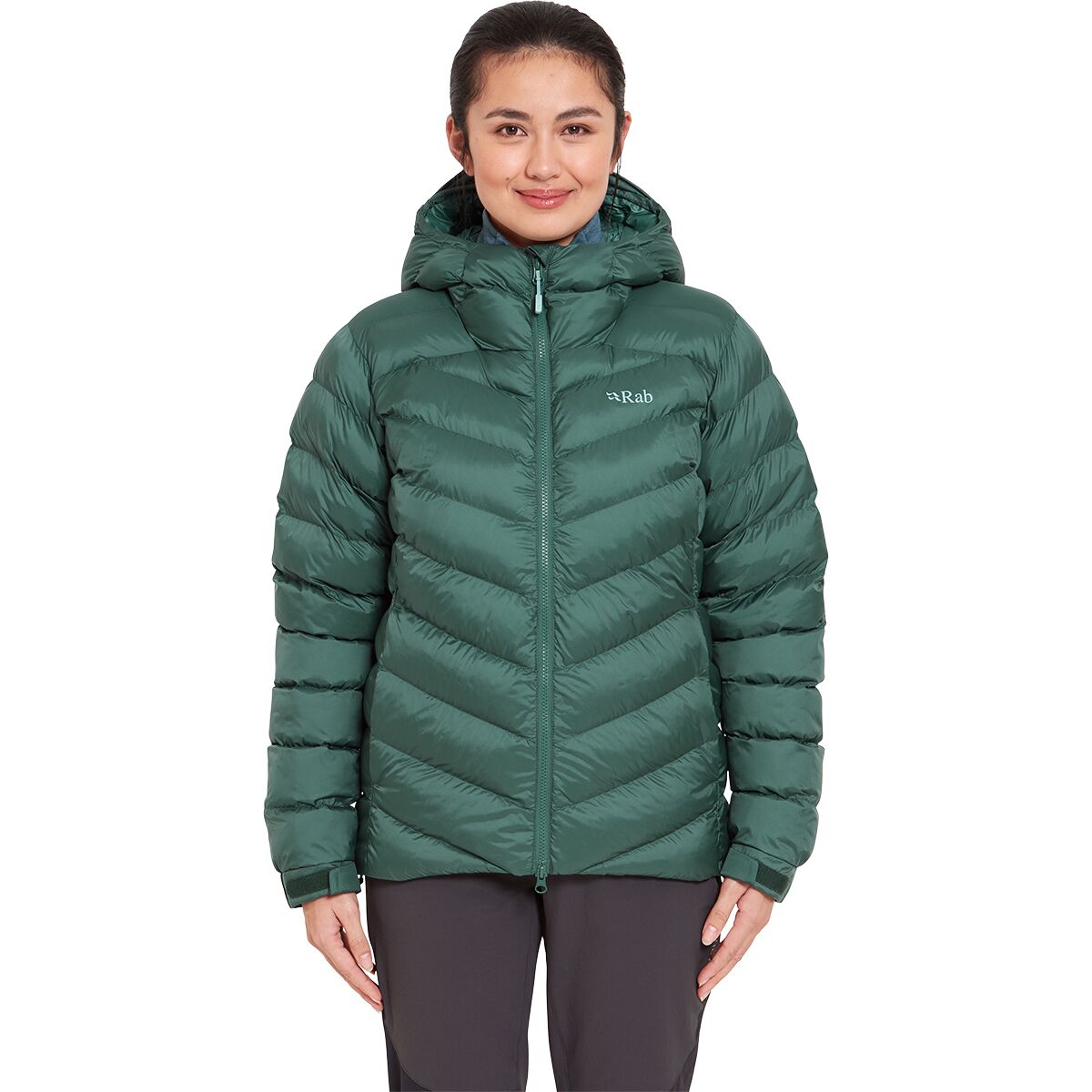 Rab Rab Women's Nebula Pro Jacket in Green Slate - Size: Large - $144.00 at Steep and Cheap