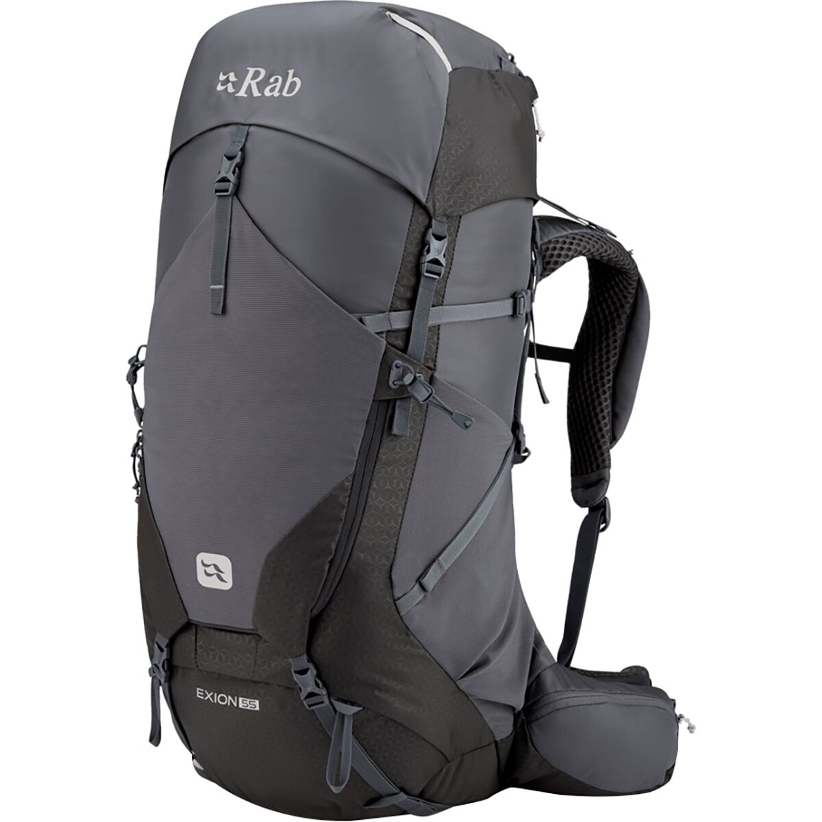 Rab Exion 55 Backpack in Anthracite / Graphene - Size: M/L
