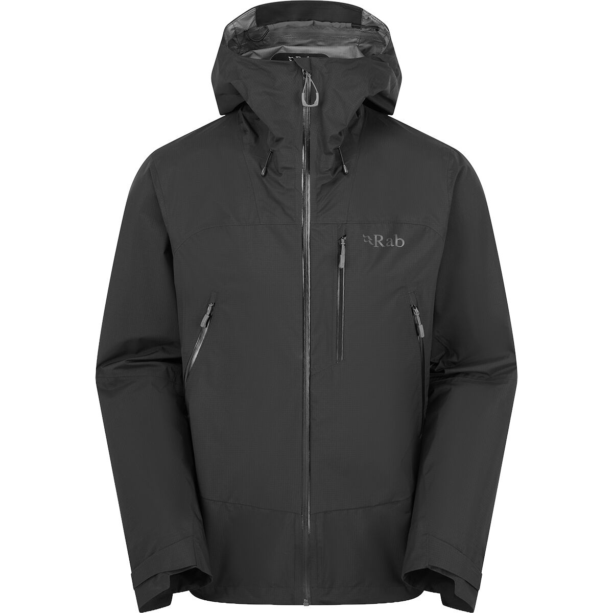 Rab Men's Downpour Mountain Jacket in Black - Size: Medium
