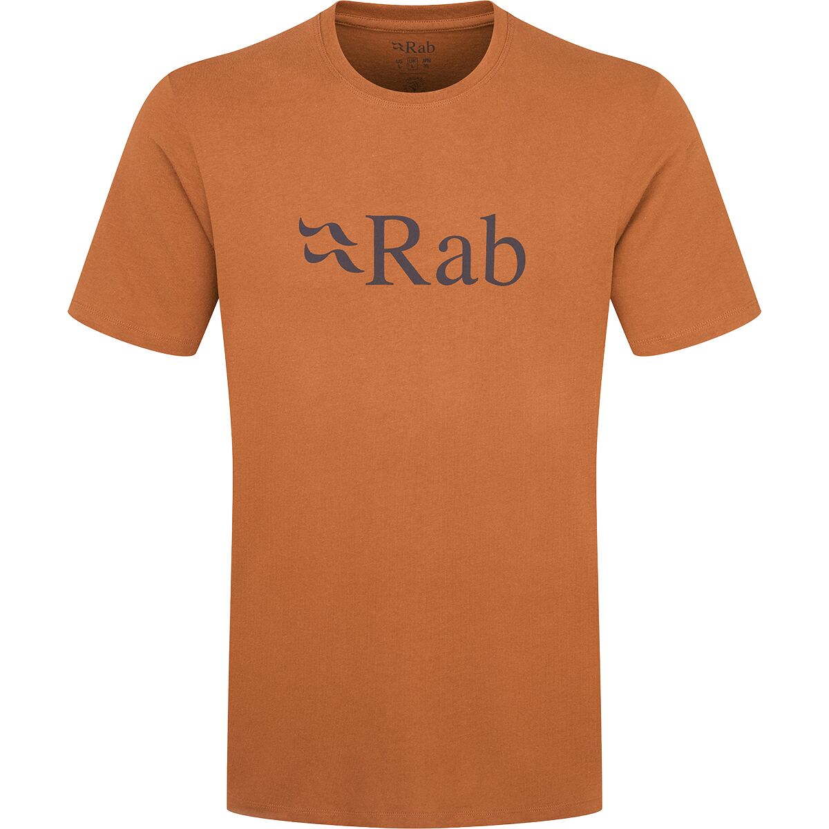 Rab Men's Stance Logo T-Shirt in Red Earth - Size: Small