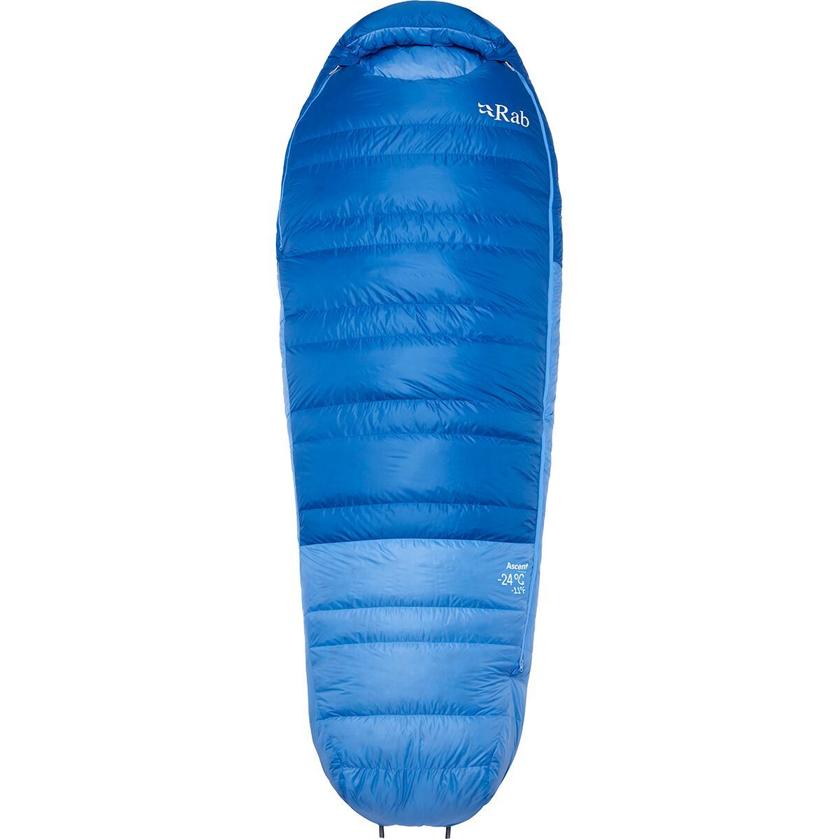 Rab Women's Ascent Sleeping Bag: -11F Down in Dark Bluebird - Size: Regular/Left Zip