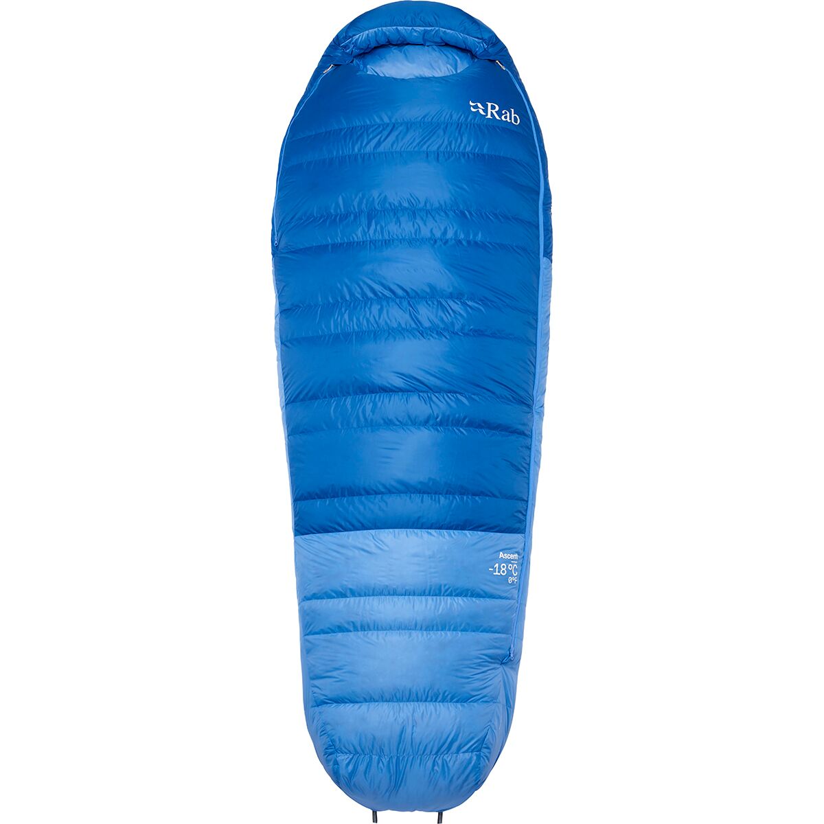 Rab Women's Ascent Sleeping Bag: 0F Down in Dark Bluebird - Size: Long/Left Zip