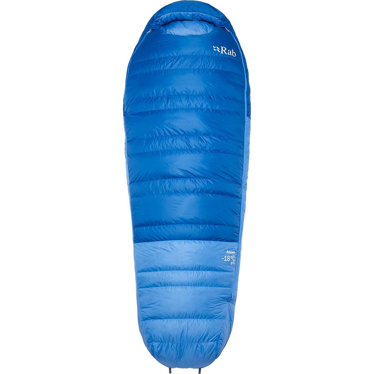 Rab Women's Ascent Sleeping Bag: 0F Down in Dark Bluebird - Size: Regular/Left Zip
