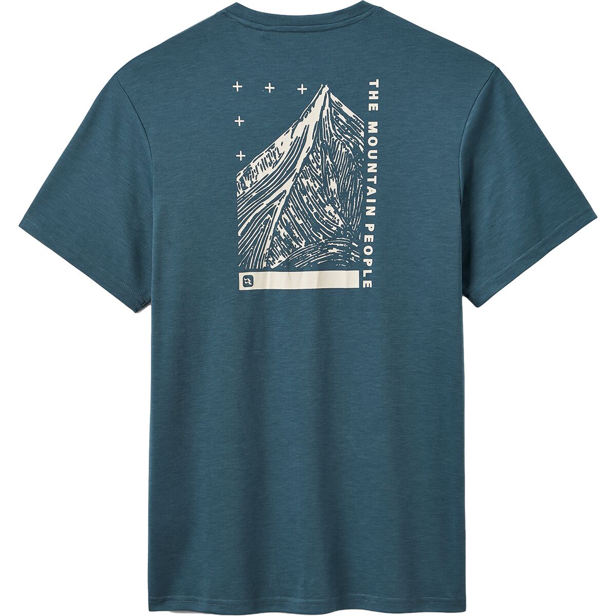 Rab Men's Crimp Esker T-Shirt in Orion Blue - Size: Small