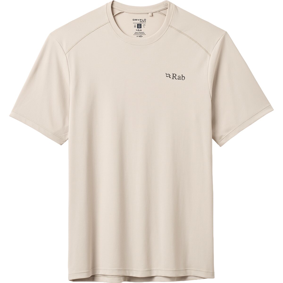 Rab Men's Force T-Shirt in Pebble - Size: Medium