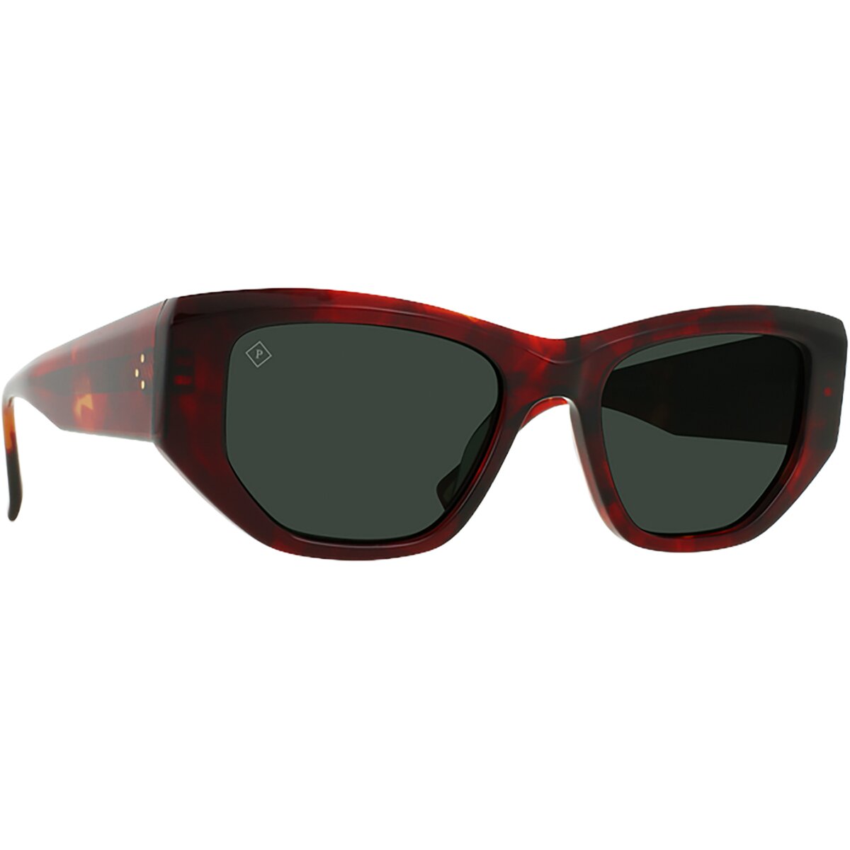RAEN optics Ynez Polarized Sunglasses in Negroni / Green Polarized - Size: 54/19-145