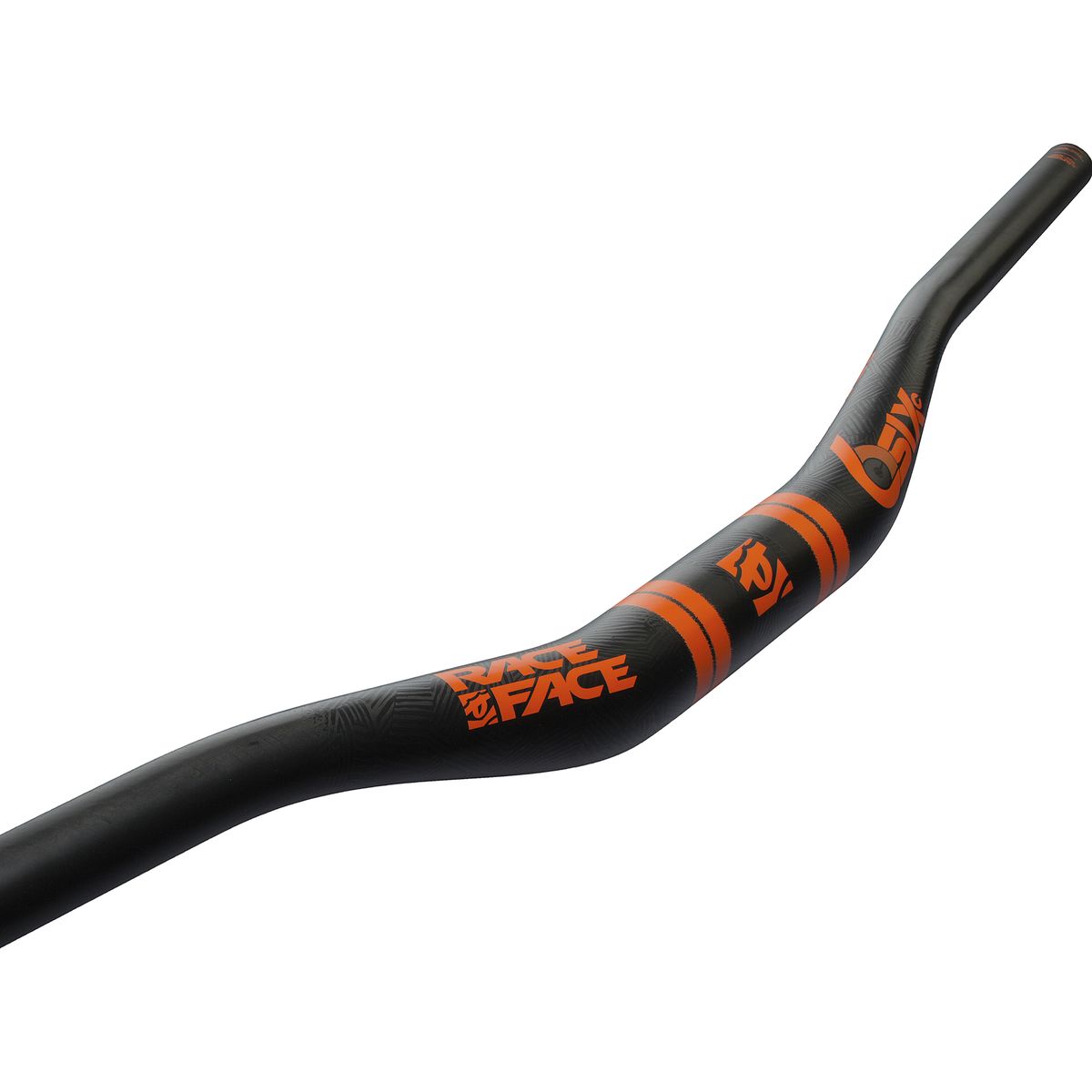 Race Face SIXC 35 20mm Rise Carbon Handlebar in Orange - Size: 20mm/820mm