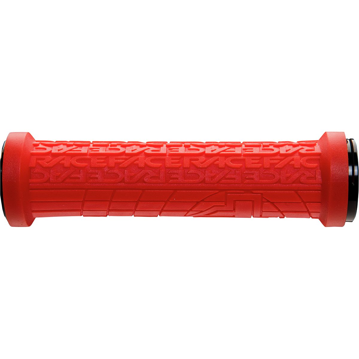 Race Face Grippler Lock-On Grips in Red - Size: 30mm