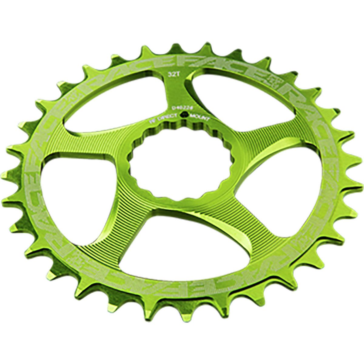 Race Face Narrow Wide Cinch Direct Mount Chainring in Green - Size: 32T