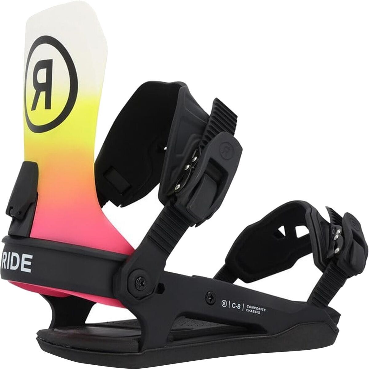 Ride C-8 Snowboard Binding - 2025 in Sunset - Size: Large