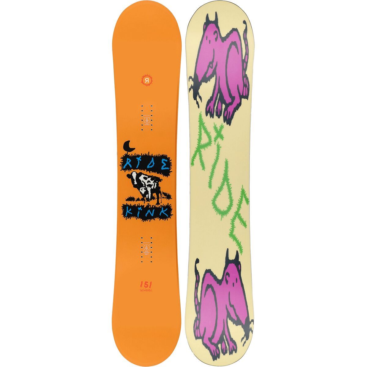 Ride Kink Snowboard - 2025 - Size: 155cm