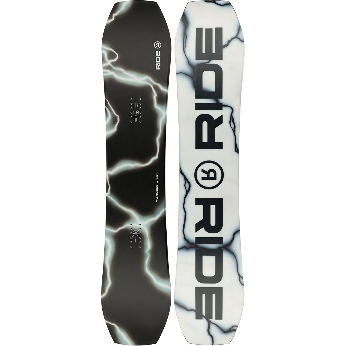 Ride Twinpig Snowboard - 2025 - Size: 154cm