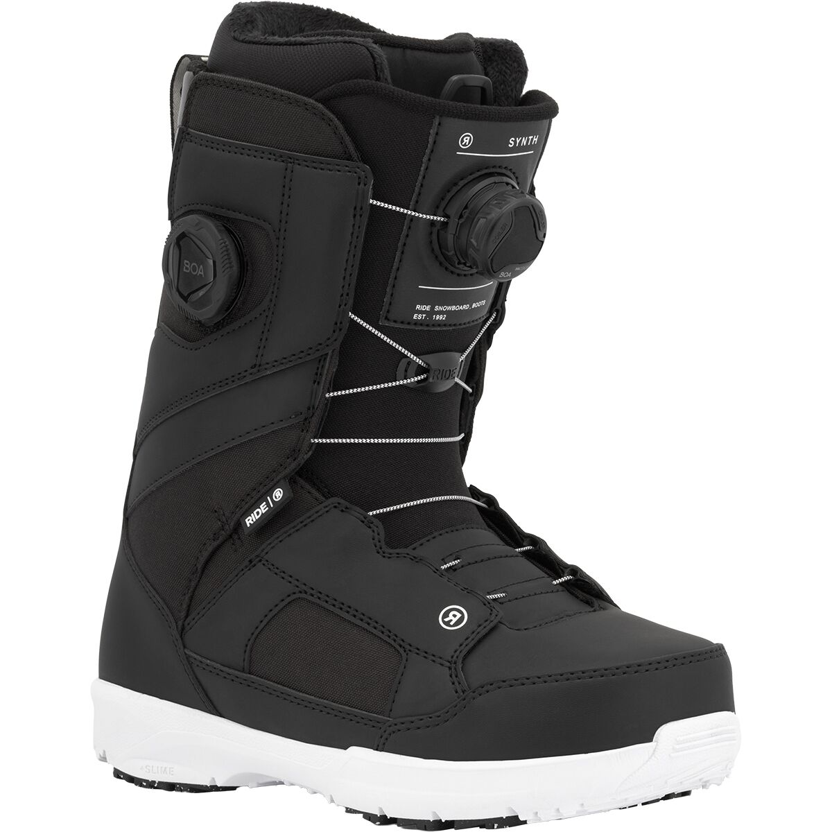 Ride Women's Synth Snowboard Boot - 2026 in Black - Size: 7.5