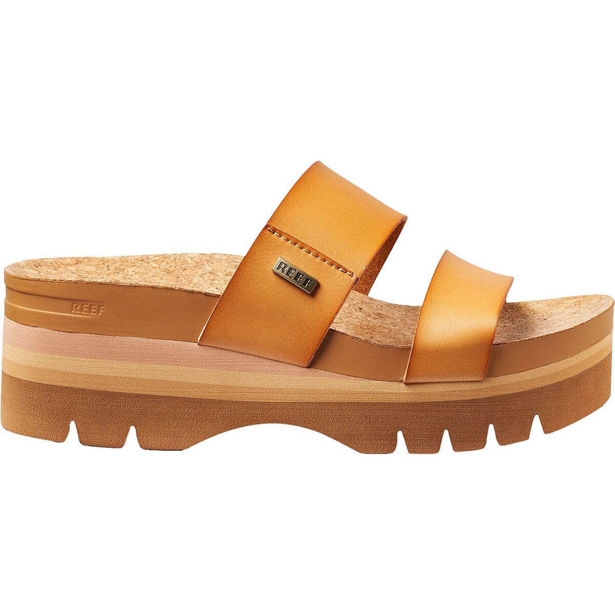 Reef Women's Cushion Vista Hi 2.5 Sandal in Natural - Size: 10