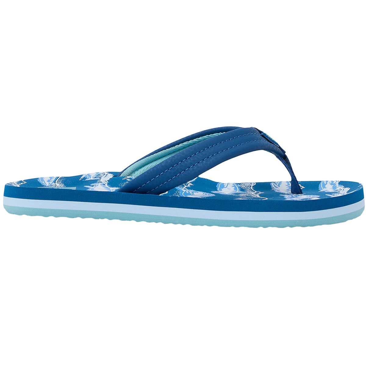 Reef Boy's Ahi Sandal in Royal Sharks - Size: 5
