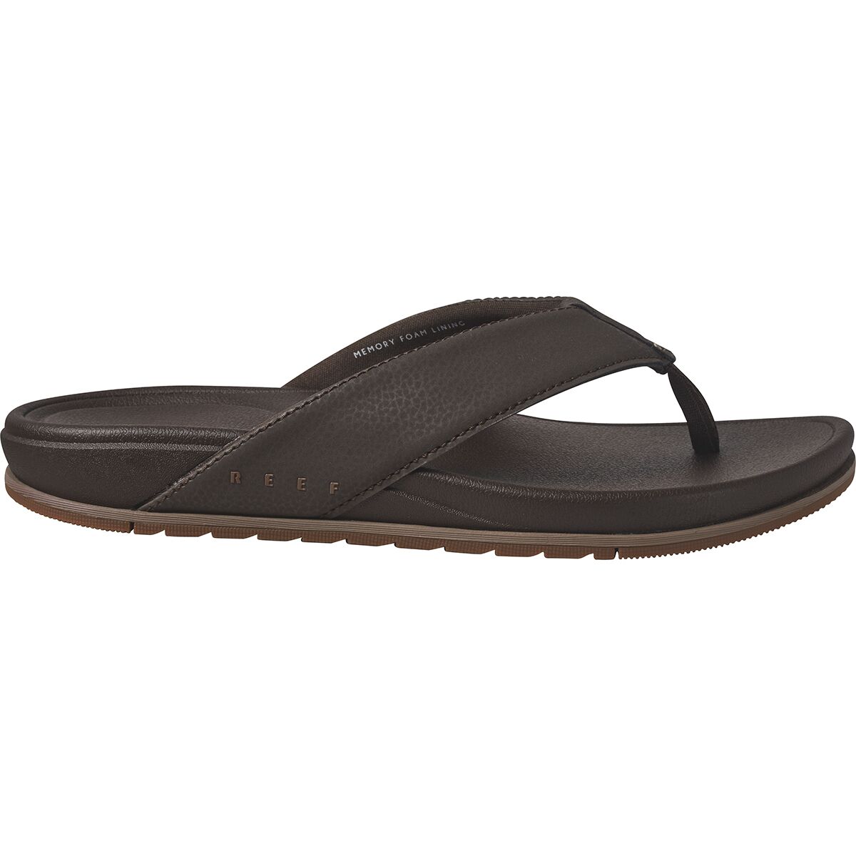Reef Reef Men's Cushion Bonzer Flip Flop in Brown - Size: 10 - $42.25 at Steep and Cheap