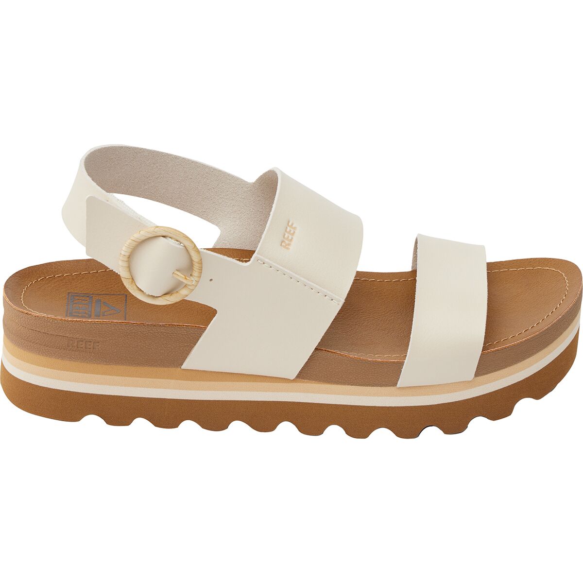 Reef Women's Vista Hi Buckle Sandal in Vintage - Size: 6