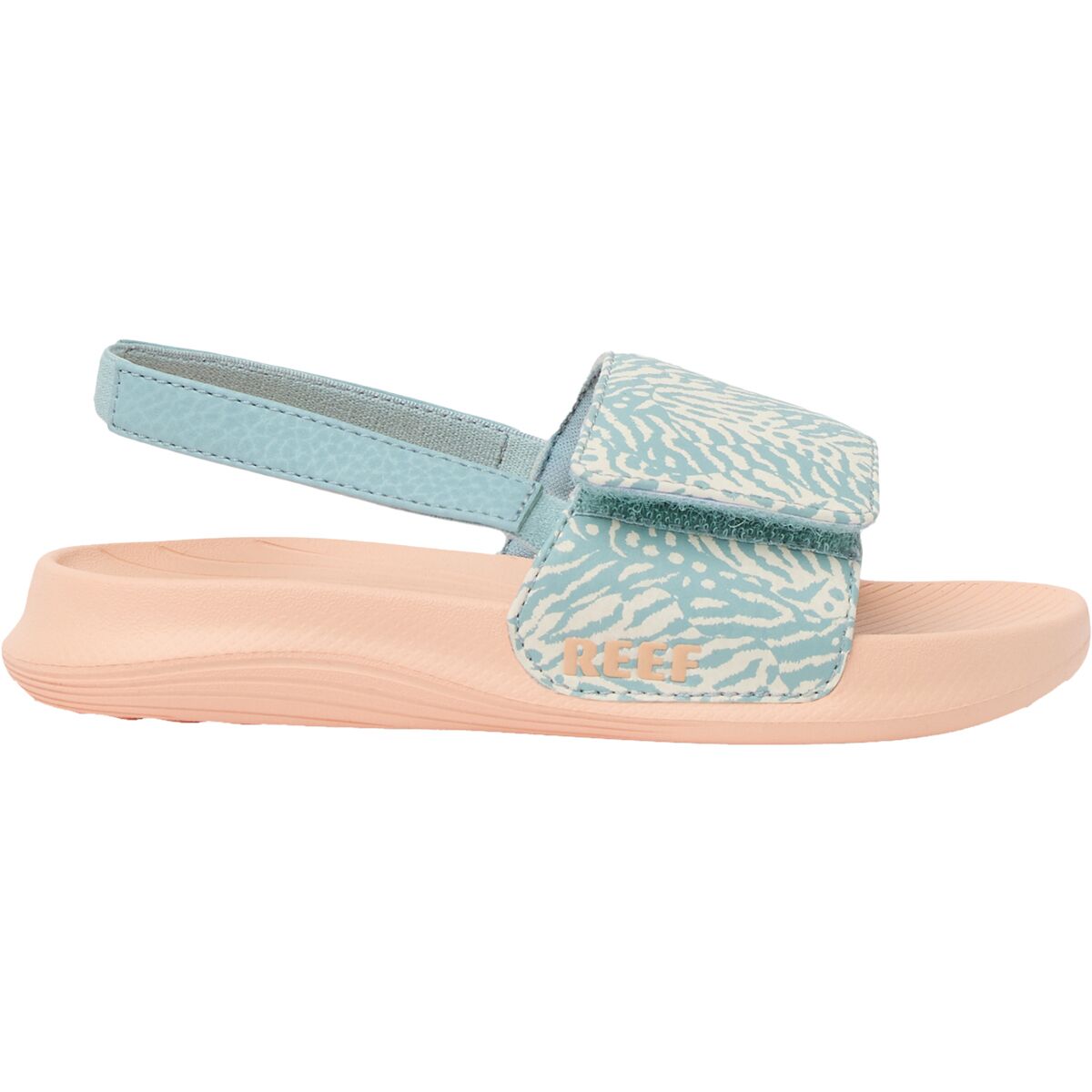 Reef Reef Little Salty Slide Sandal - Toddlers' in Blue Haze - Size: 5 - $16.22 at SteepandCheap.com