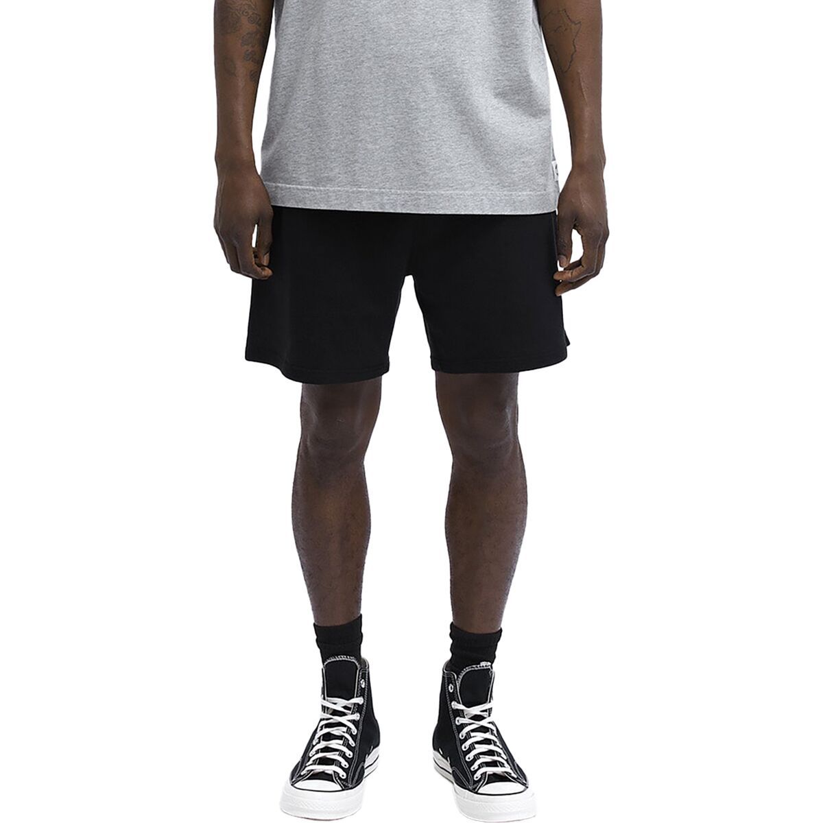Reigning Champ Men's Pima Lightweight Terry 6in Sweat Short in Black - Size: Small