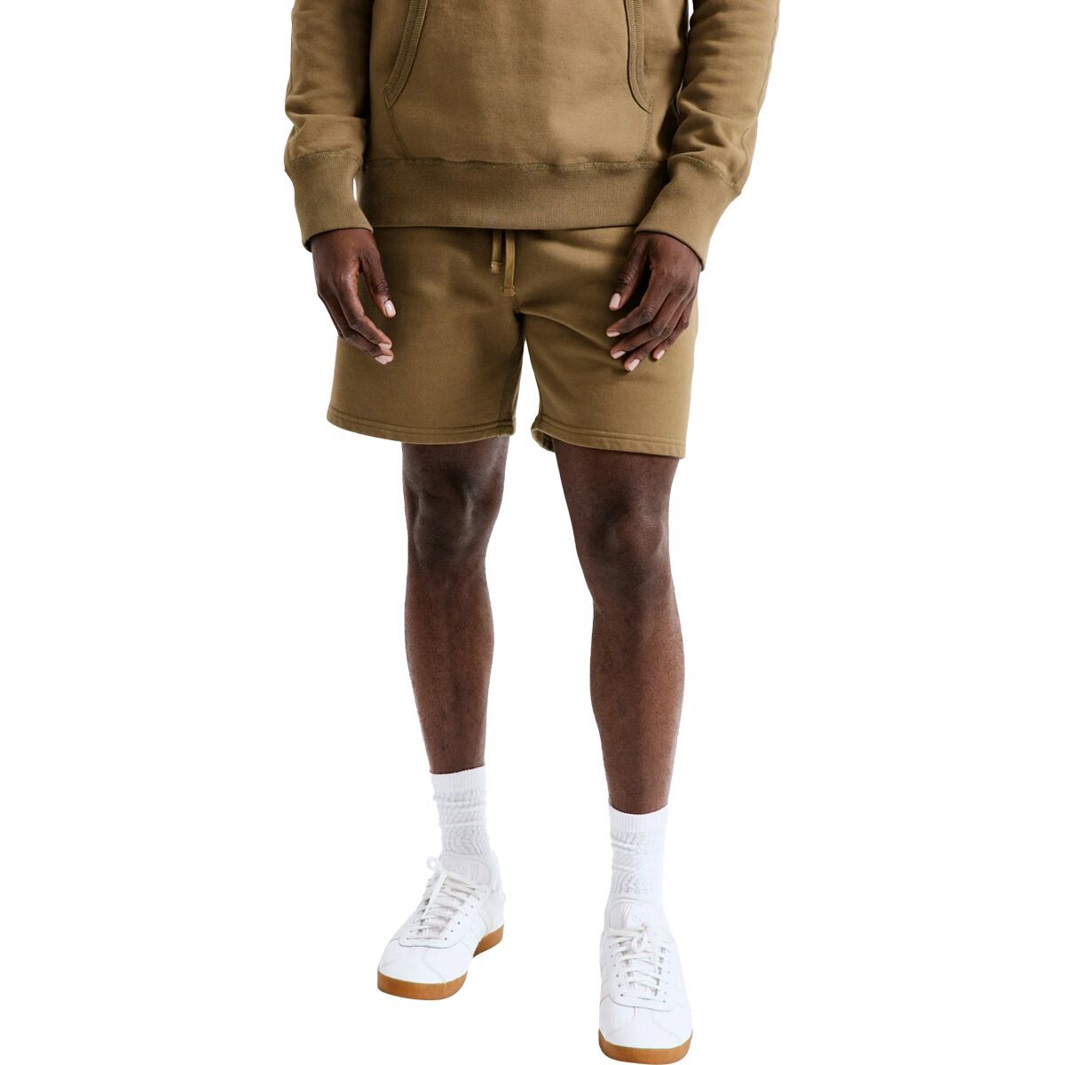 Reigning Champ Men's 6in Midweight Terry Sweatshort in Clay - Size: Small