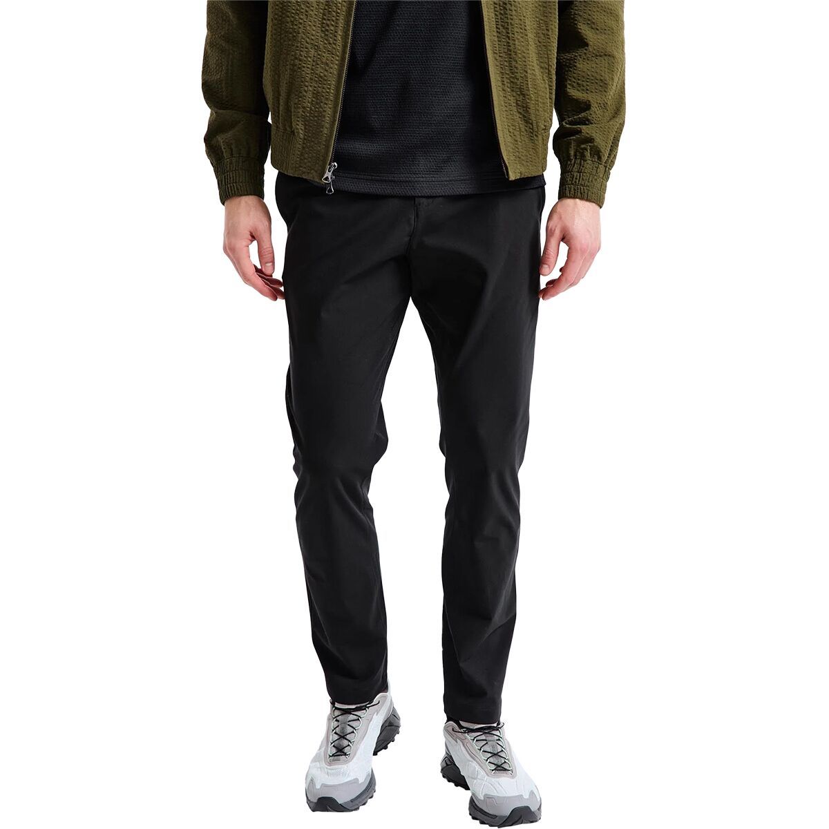 Reigning Champ Men's Stretch Warp Knit Coach's Pant in Black - Size: 32