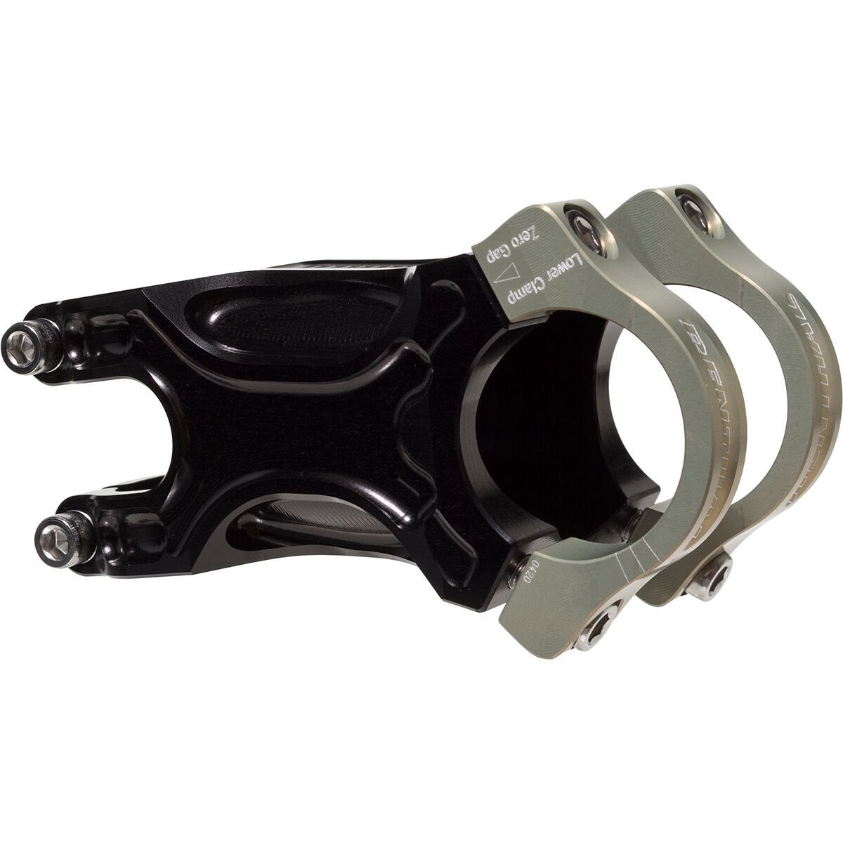 Renthal Apex Stem in Black / Gold - Size: 31mm