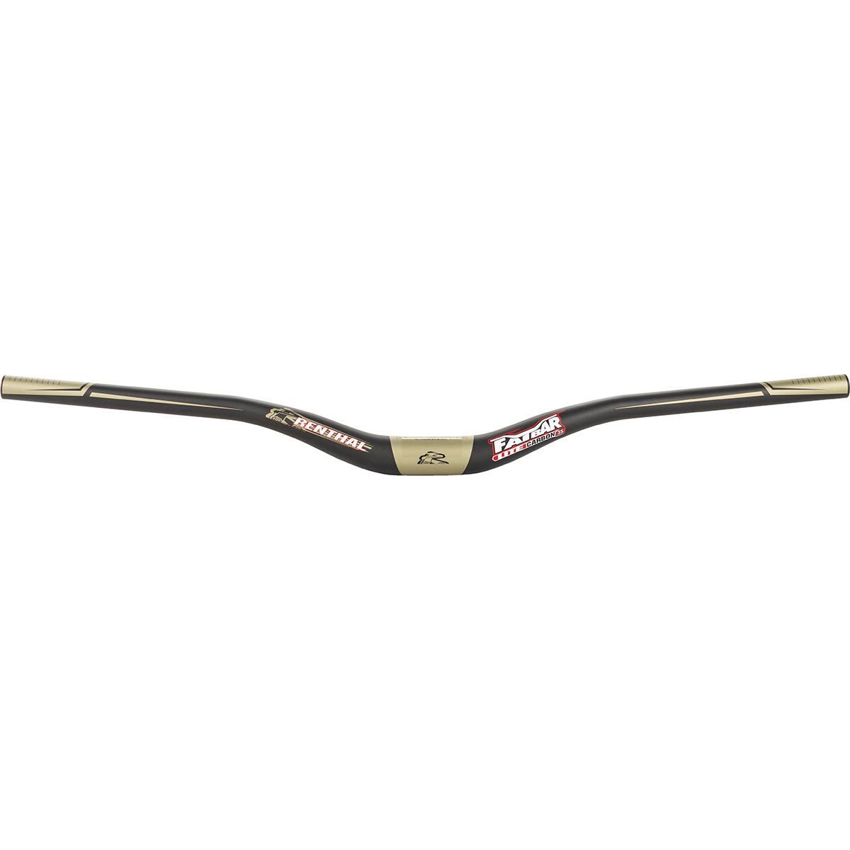 Renthal Fatbar Lite Carbon 35 Handlebar in Unidirectional Carbon - Size: 30mm Rise