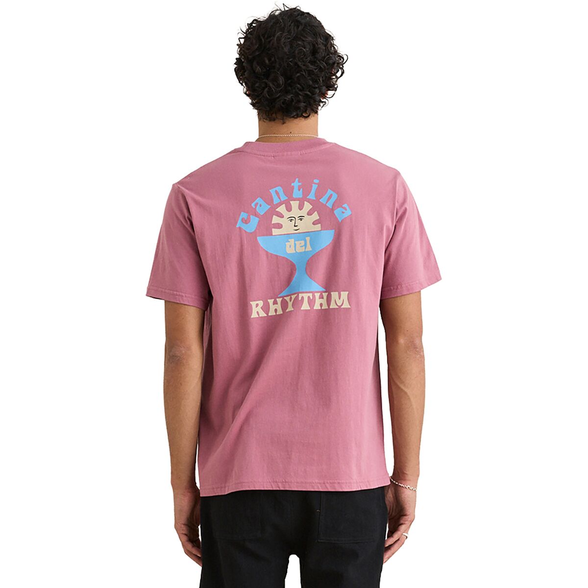 Rhythm Men's Cantina T-Shirt in Fig - Size: Medium