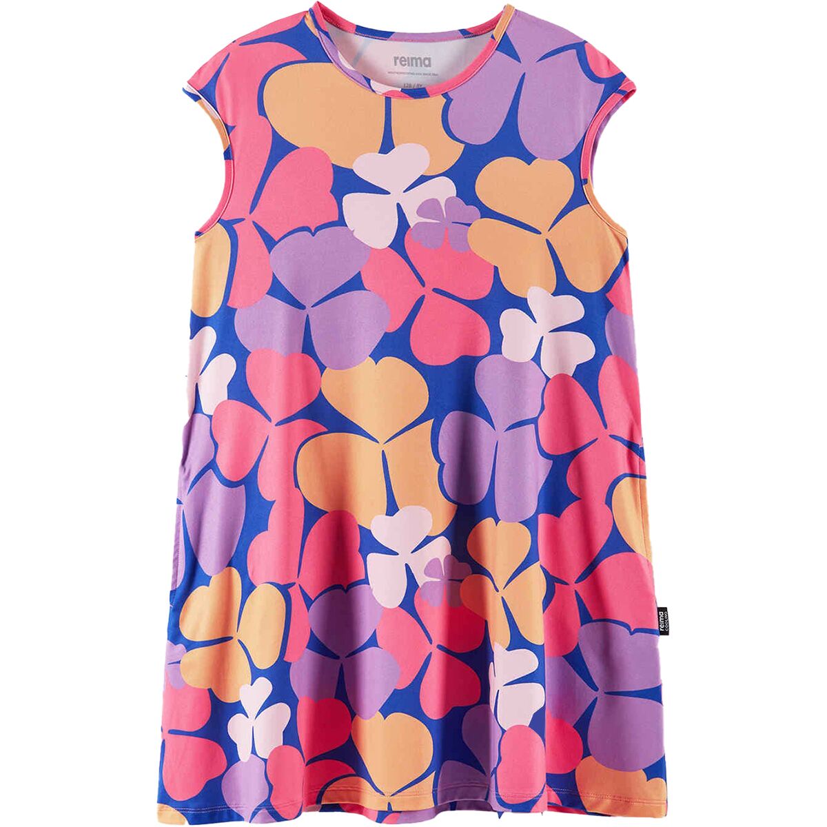 Reima Girl's Vilakka Dress in Soft Coral - Size: 5