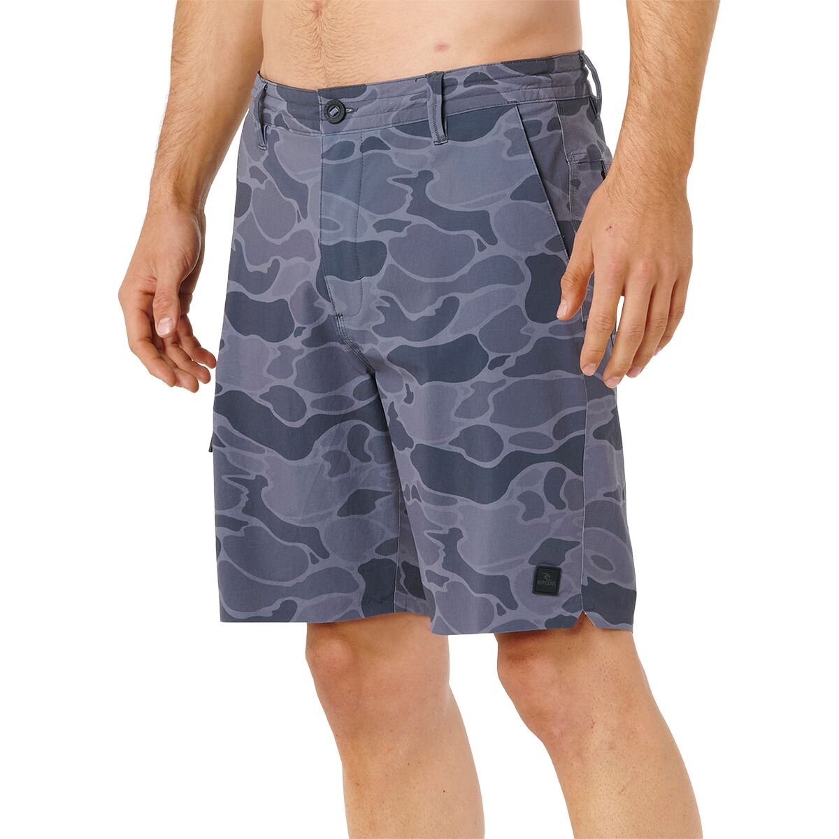 Rip Curl Men's Boardwalk Global Entry Walkshort in Black / Grey - Size: 30